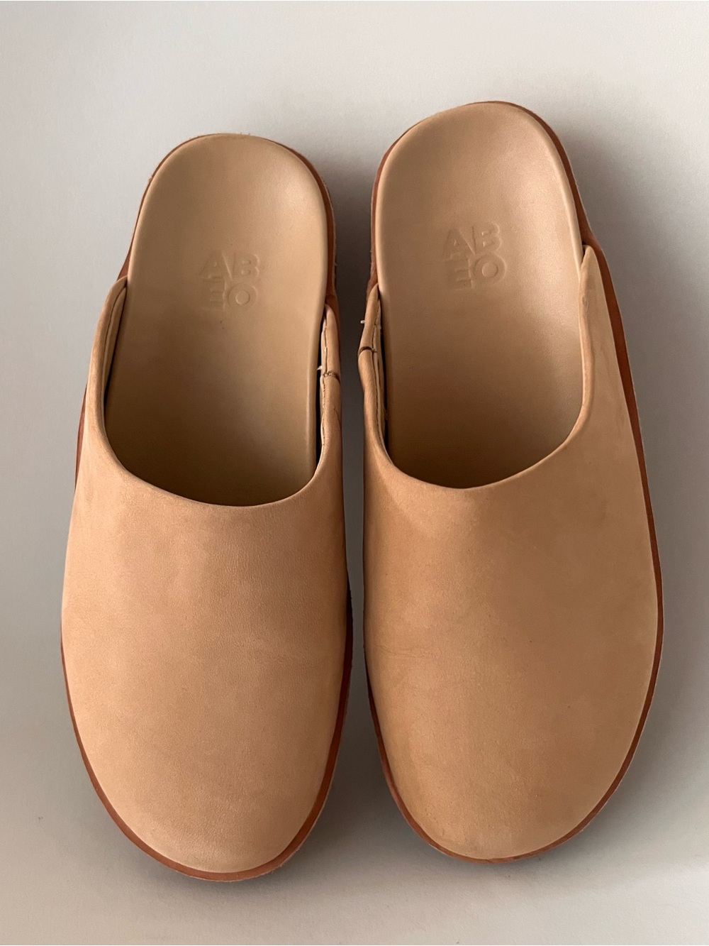 PIONEER Blush Nude Leather Women’s Slip-On Moccasins